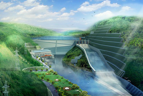 嘉峪关老挝南塔河1号水电站项目